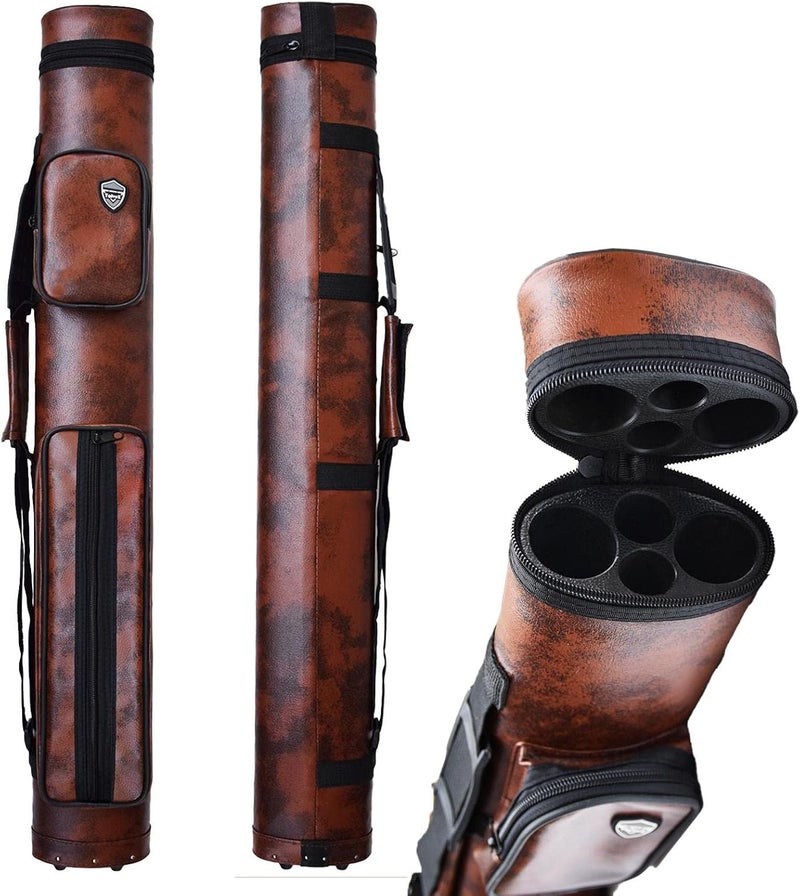 TalveX 2x2 Hard cue case Pool Cue Billiard Stick Carrying Case - Image 1